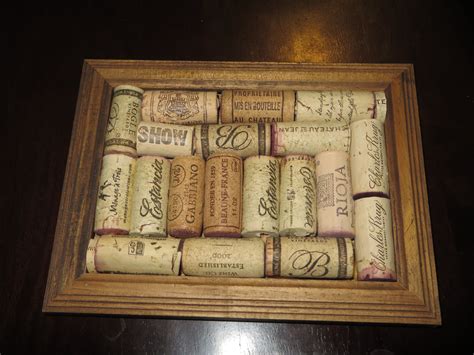 A Picture Frame Wine Cork Trivet Given To Me By A Co Worker What A