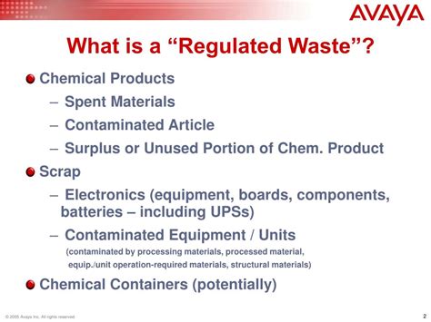 Ppt Regulated Waste Management Disposal Powerpoint Presentation
