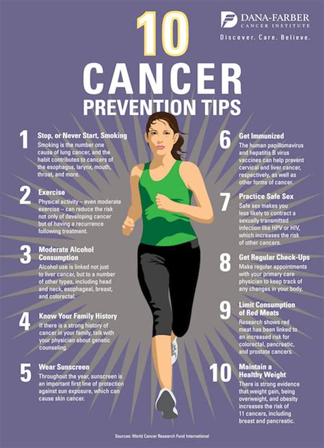 10 Evidence Based Cancer Prevention Tips