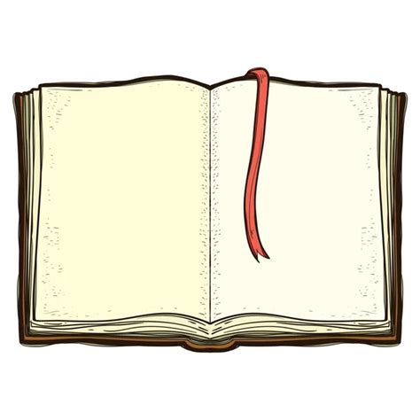 Vector Sketch Open Book — Stock Vector © Marinka 37011771