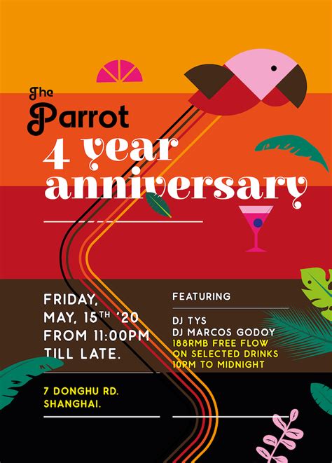 The Parrot 4 Year Anniversary At The Parrot Shanghai Events Thats