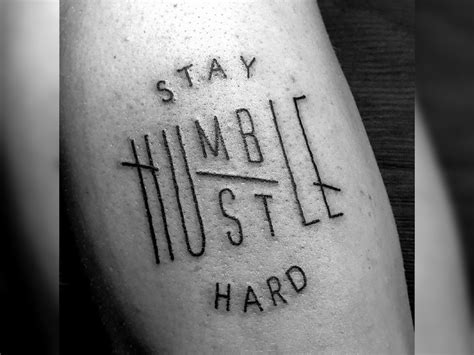Top More Than Hustle Humble Tattoos Best In Coedo Vn
