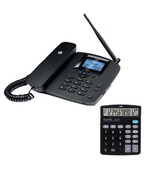 Buy Motorola Motorola Fw200l Wireless Gsm Landline Phone Black