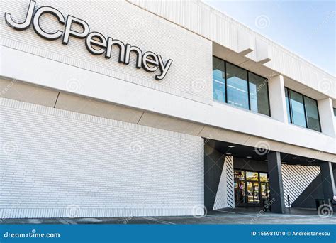 August 14 2019 San Jose Ca Usa Jcpenney Department Store Located