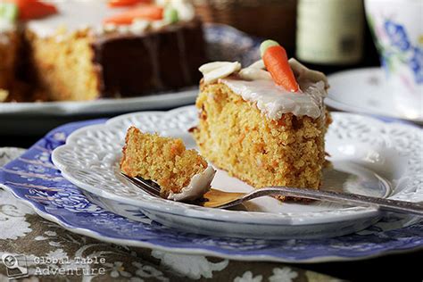 Almond Carrot Cake Aargauer R Eblitorte Global Table Adventure