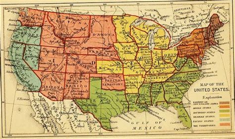 Wonderful Vintage Maps Of The United States Copyright Free Artofit