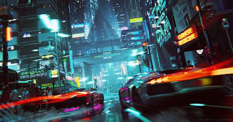 Cyberpunk Neon City Wallpapers Top Free Cyberpunk Neon City