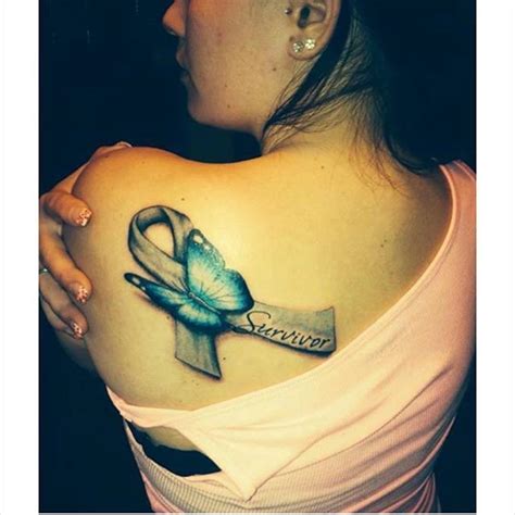 Don't forget to rate and comment if you like this brain cancer tattoos designs. tattoo survivor brain tumor remission ink ribbon with ...