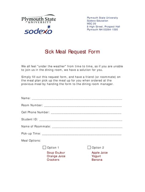 Food Request Form Fill And Sign Printable Template Online Us Legal