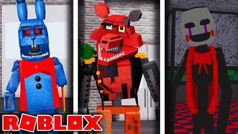 New Fnaf 2 Animatronics Roblox The New And Forgotten Rebooted Youtube