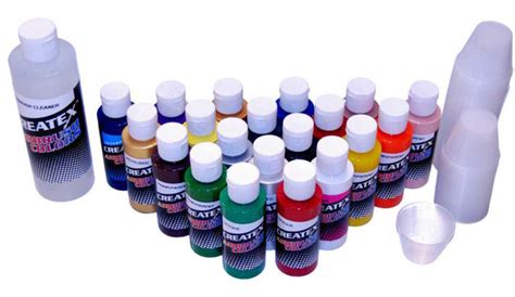 Airbrush Paint Createx Colors Kits And Sets — Us Art Supply