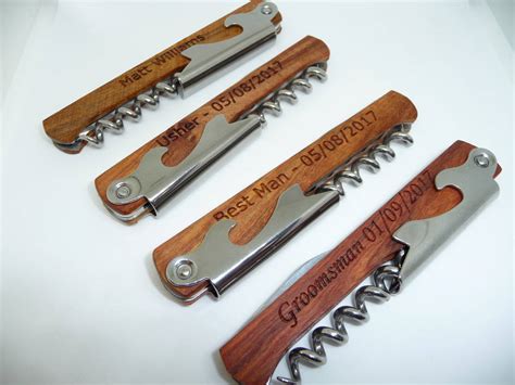 Personalised Classic Wine Bottle Openers By Natural T Store