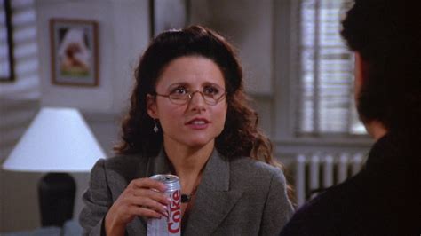 Diet Coke Soda Enjoyed By Julia Louis Dreyfus As Elaine Benes In