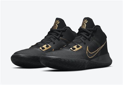 Nike Kyrie Flytrap 4 Arrives In Luxurious Black And Metallic Gold