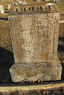 Jennie Louise Cobb Ok Nd Find A Grave Reminne