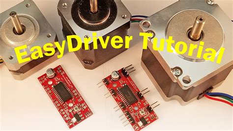 EasyDriver A3967 Stepper Motor Driver Tutorial With Arduino Code YouTube