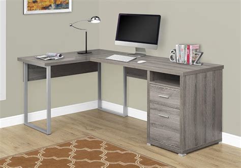 Monarch Specialties Computer Desk L Shaped Corner Desk With
