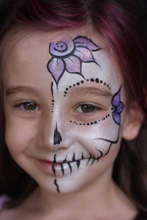 Nadines Dreams Home Calgary Face Painting Halloween Sugar Skull
