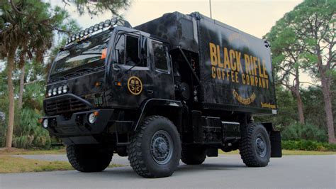 The Black Rifle Coffee Lmtv The Most Insane Food Truck In