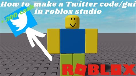 How To Make A Twitter Codegui In Roblox Studio 2021 Youtube