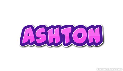 Ashton Logo Free Name Design Tool From Flaming Text