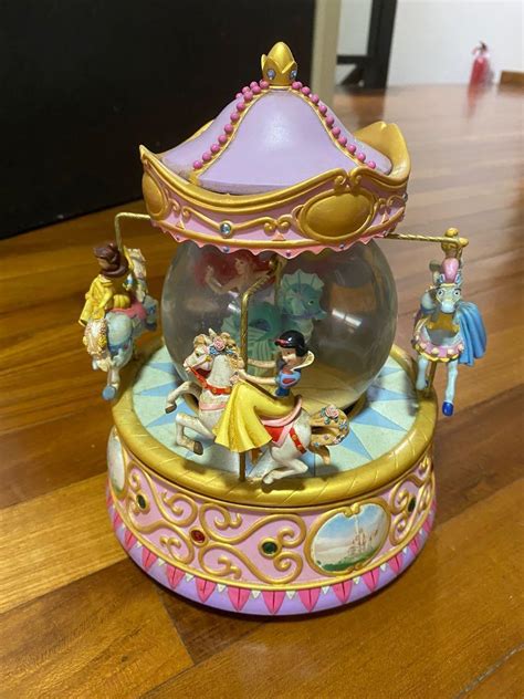 Disney Princess Snow Globe And Musical Box Hobbies And Toys Memorabilia