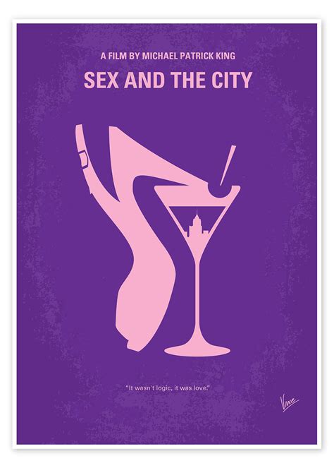 Sex And The City Anglais De Chungkong En Poster Tableau Sur Toile Et Plus Posterloungefr