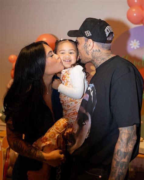 Chris Brown His Kids And Their Mothers Unite For A ‘lovely Birthday