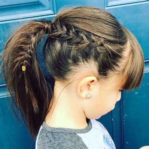 Ponytail Hairstyles For Little Girl Kids Hairstyle
