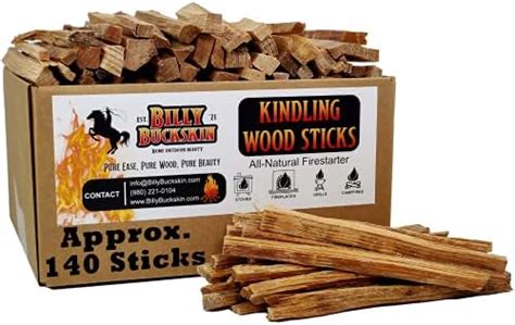 Kindling Wood Sticks 500pc Fire Starter Firewood For Campfires