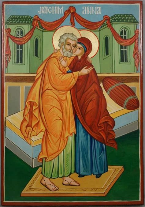 Saints Joachim And Anna Orthodox Icon Blessedmart