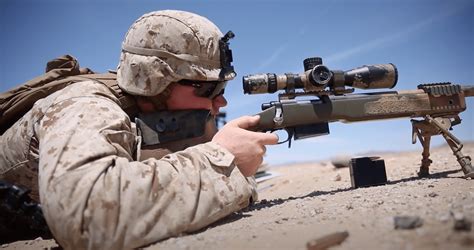 HD Footage: See how US Marine Scout Snipers practice their aim ...