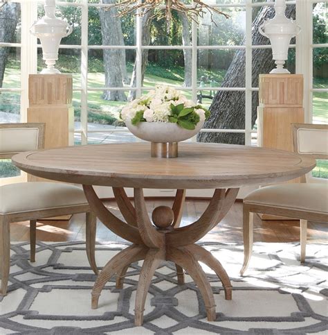 Artisan crafted furniture and sustainable products for your stores or home! Atticus Coastal Beach White Oak Contemporary Round Dining ...