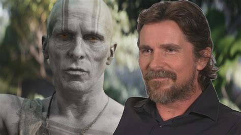 Christian Bale On His Thor Love And Thunder Transformation Exclusive