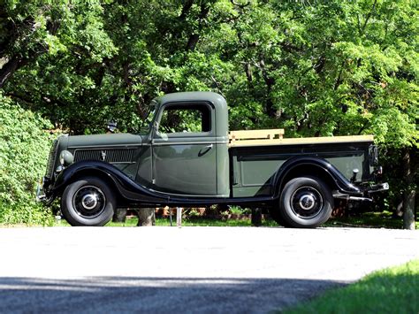 1937 Ford V8 Deluxe Pickup Truck Retro V 8 G Wallpaper 2048x1536