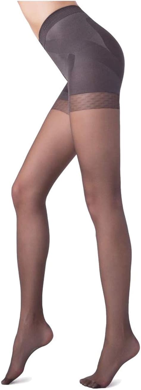 conte high waist control top push up shaping sheer pantyhose tights x