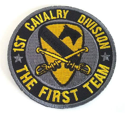 1st Cavalry Division The First Team Military Veteran Us