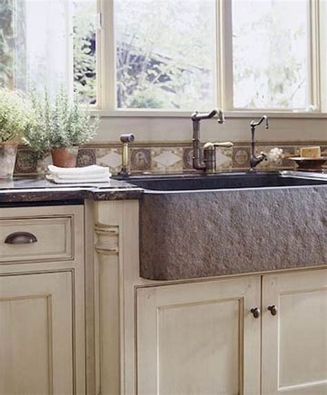 75 Stunning Farmhouse Kitchen Sink Ideas Decor 29 Stone Farmhouse