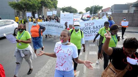 Anti Gbv Activists Rally In Honour Of Slain 48 Year Old Brenda Mqela
