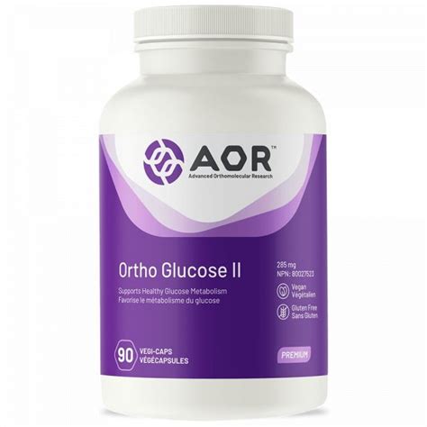 Aor Ortho Glucose Ii 90 Vegi Caps Your Health Food Store And So Much