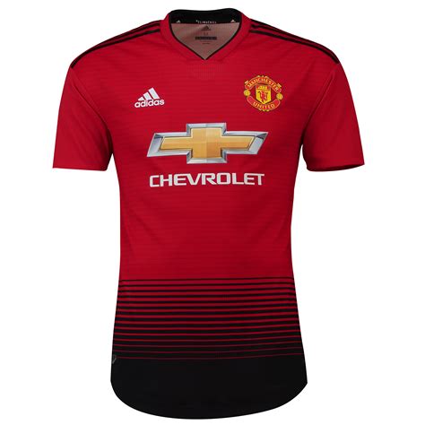 Get all the breaking manchester united news. Manchester United 2018-19 Adidas Home Kit | 18/19 Kits ...