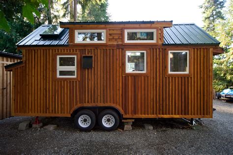 This Tiny Cottage On Wheels Has A Two Person Sauna Inside Cottage Life