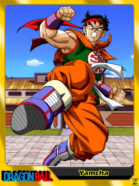 The yamcha from that time i got reincarnated as yamcha didnt fall behind the other characters until. Maky Z Blog: (Card) Yamcha (Dragon Ball)