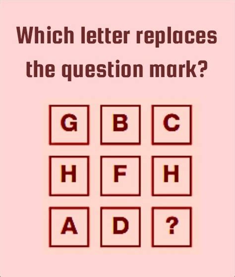 Letter Equations Brain Teasers