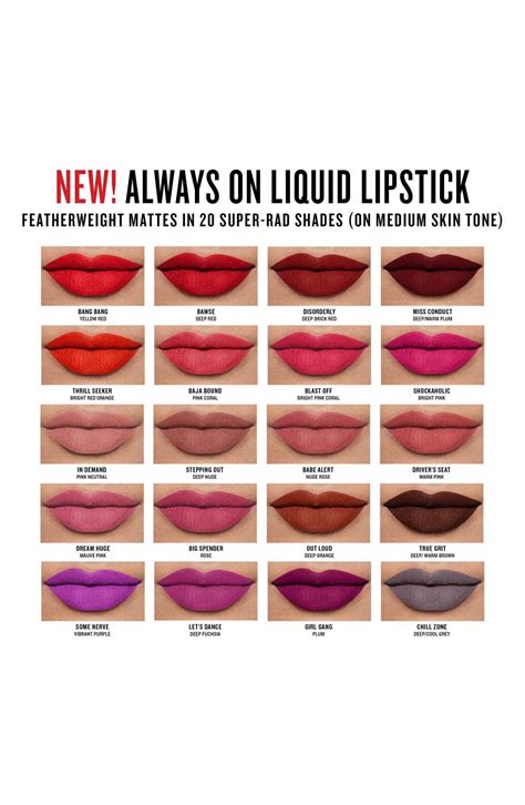 Always On Matte Liquid Lipstick Nordstrom Smashbox Liquid Lipstick Liquid Lipstick Matte