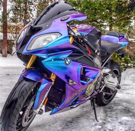 2014 Bmw S1000rr Blue Purple Purple Motorcycle Sports Bikes