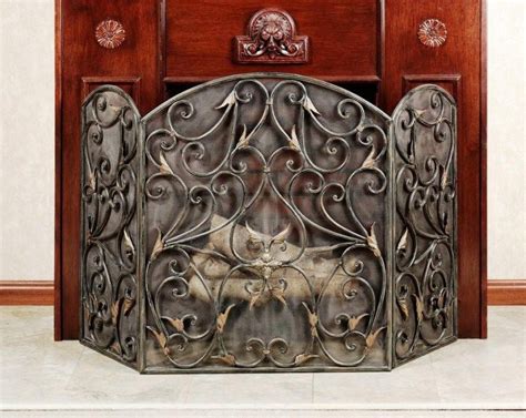 This fireplace screen is handcrafted with quality materials in real stained glass. 20+ Awesome Decorative Fireplace Screen Ideas in 2020 | Stained glass fireplace screen, Glass ...