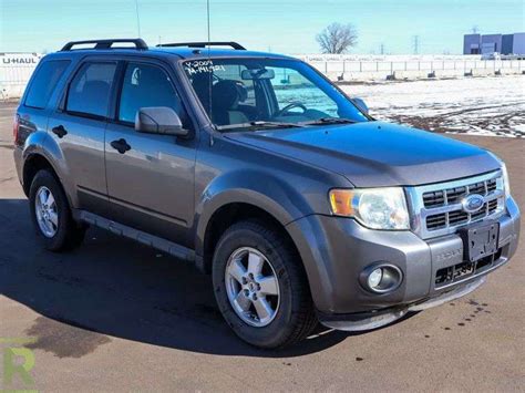2009 Ford Escape Xlt 4wd Suv Roller Auctions