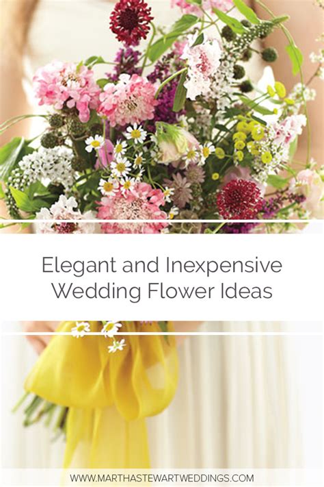 Elegant And Affordable Wedding Flower Ideas We Love Affordable