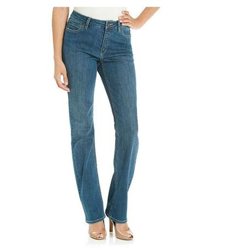 New Jones New York Lexington Straight Leg Signature Slimming Jeans